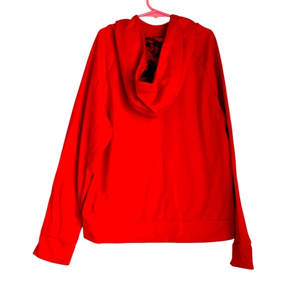 NIKE Boy Dri Fit Hooded Sweatshirt Size Large  Red - Picture 2 of 9